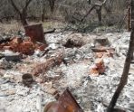 old 109713 В Саранске в районе Ключаревских кладбищ на пепелище нашли человеческие останки
