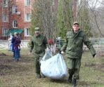 old 109831 В Мордовии сотрудники следственного комитета провели субботник в Республиканском госпитале