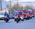old 109844 Сотрудники МЧС устроили автопробег в Саранске