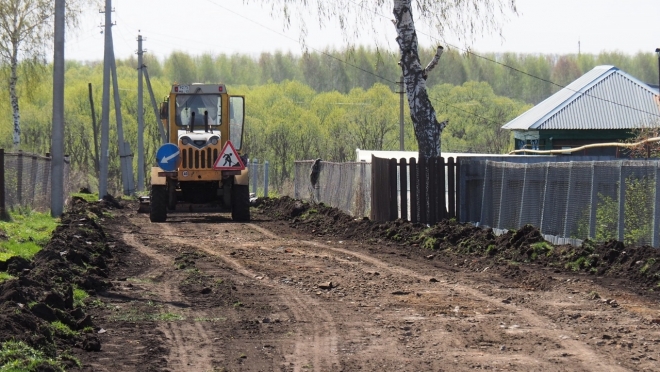 old 109986 В Арх-Голицыне Рузаевского района начался ремонт дороги по улице Луначарского