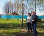old 109987 В Красном Клину Рузаевского района начинается установка детской площадки