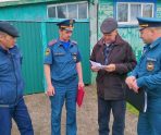 old 110123 В деревне Суродеевка местным жителям рассказали о правилах пожарной безопасности