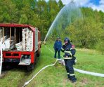 old 110242 В РМ спасатели устранили условный лесной пожар