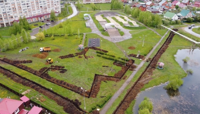 old 110507 В Рузаевке начались работы по строительству «Страт парка»