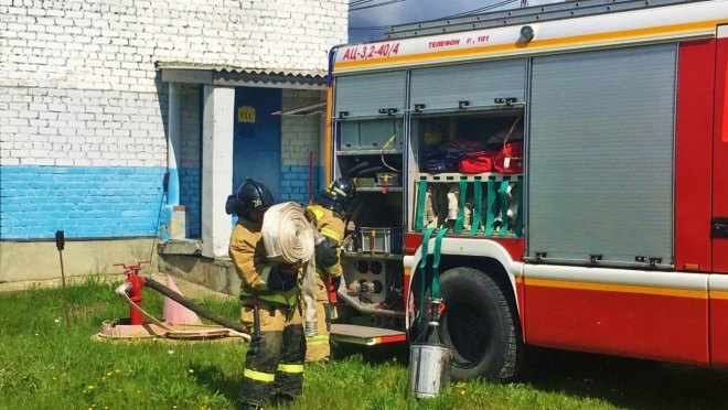 old 110532 В Чамзинском районе тушили условный пожар на электрической подстанции