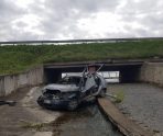old 110541 В Атяшевском районе автомобиль перевернулся в кювет