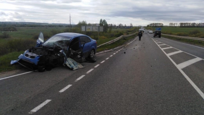 old 110678 В Ромодановском районе 18-летний парень устроил тройное ДТП и погиб