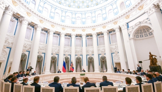 old 110684 Мордовию отметили на заседании Президиума Госсовета под председательством Владимира Путина