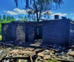 old 111803 В Инсарском районе при пожаре мужчина получил множественные ожоги