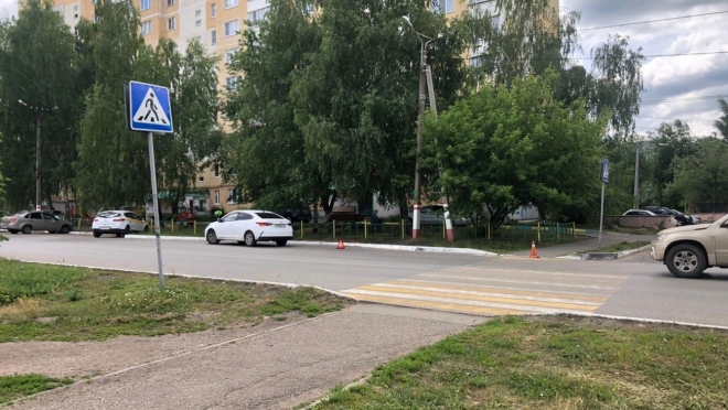 old 111974 В Саранске водитель иномарки сбил женщину