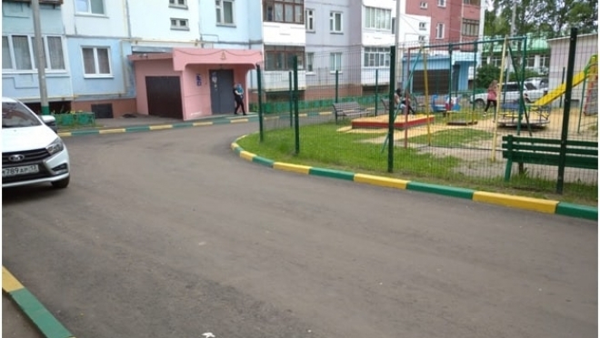 old 112070 В Пролетарском районе Саранска благоустроили некоторые дворы