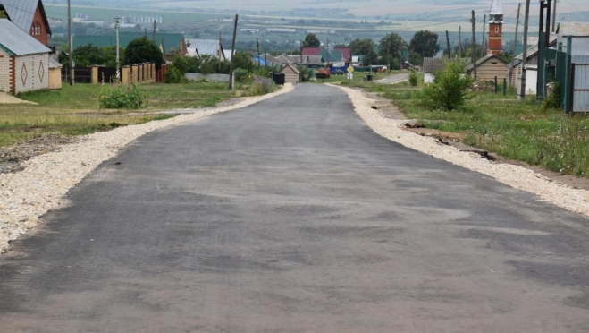 old 112668 В Ромодановском районе строят новые дороги