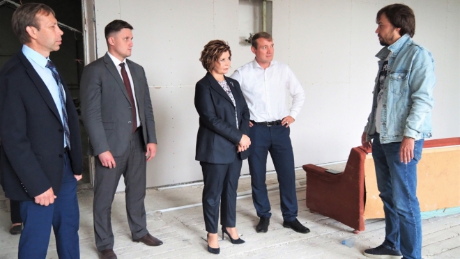 old 112913 Ремонт в Приреченском Доме Культуры на контроле властей