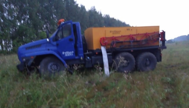 old 113593 Ночью в Краснослободском районе водитель грузовика съехал в кювет – пассажир госпитализирован