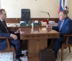 old 114090 Глава РМ с районным главой обсудил ситуацию в Старошайговском районе