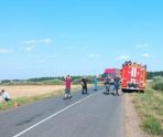 old 114433 В Ичалковском районе водитель въехал в ЛЭП и попал в больницу