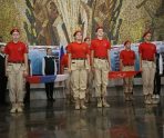 old 115342 Боевые знамёна с Донбасса передали в Мемориальный музей в Саранске