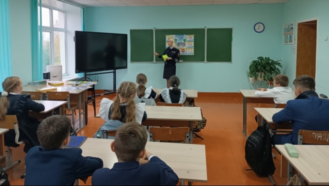 old 116057 В Мордовии полицейские провели урок для школьников