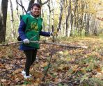 old 116138 Сотрудники Минлесхоза РМ помогли подготовить к зиме ботанический сад