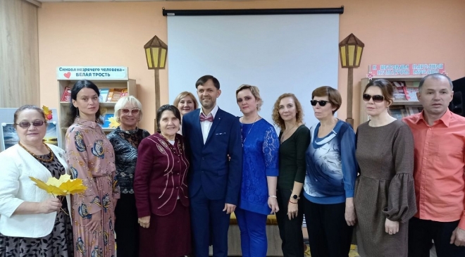 old 116576 В Мордовской библиотеке для слепых состоялся вечер творчества