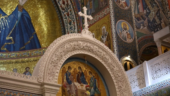 old 116657 В РМ освятили Благовещенский собор Свято-Троицкого Серафимо-Дивеевского монастыря