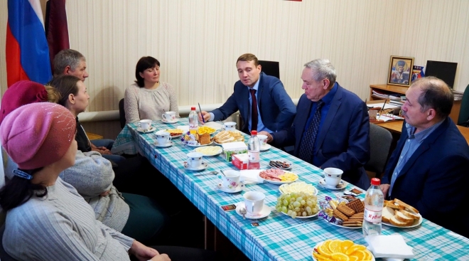 old 116782 Глава Рузаевского района встретился с семьями мобилизованных