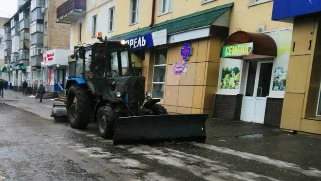 old 117943 В Рузаевком районе разработали графики уборки дорог