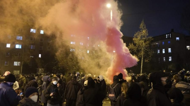 old 118061 В Германии антиамериканский митинг закончился столкновениями