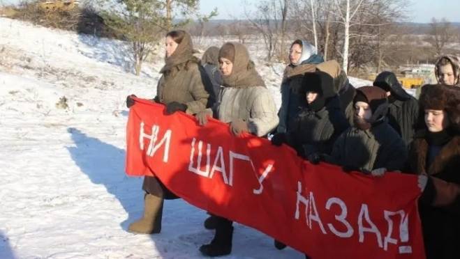 old 118416 Военно-историческая реконструкция строительства Сурского оборонительного рубежа состоялась в Мордовии