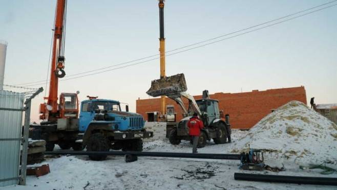 old 118438 В Ардатове строят станцию водоочистки