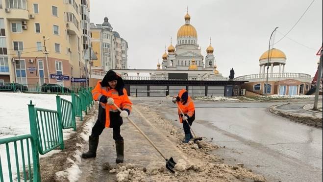 old 119177 В ночь с 23 на 24 декабря на улицах Саранска работало 60 единиц коммунальной техники