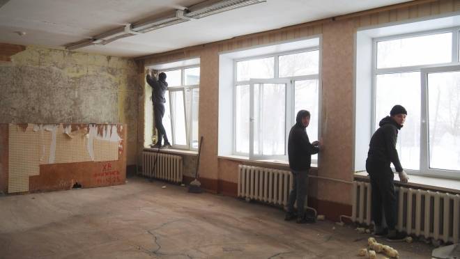 old 119921 Ремонт Трускляйской средней школы завершат к началу нового учебного года