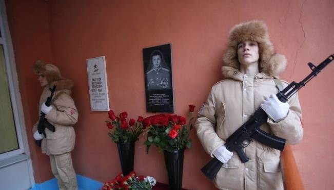 old 120590 В Рузаевке открыли мемориальную доску в память погибшего в ЛНР бойца