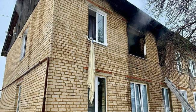 old 120669 Страшный пожар произошел в одной из квартир Рузаевки