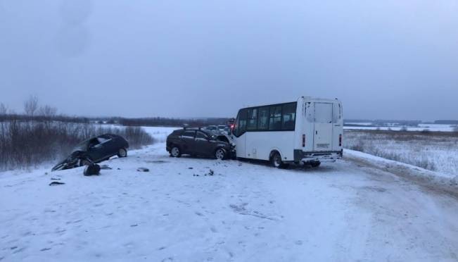 old 121337 Ребенок пострадал в ДТП с микроавтобусом на трассе в Темниковском районе