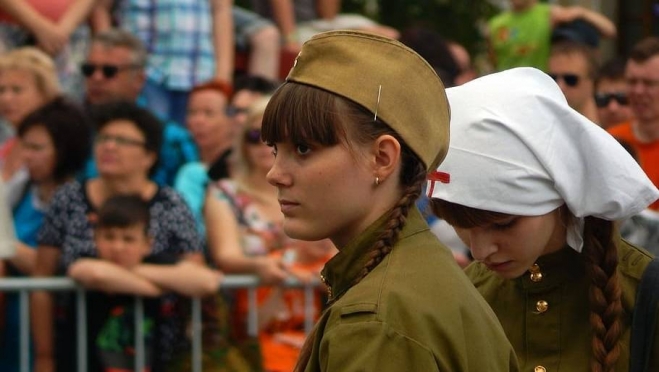 old 123055 В Саранске прошла первая репетиция парада Победы