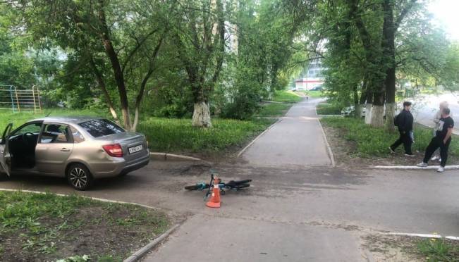 old 124226 В Саранске водитель сбил 9-летнего велосипедиста