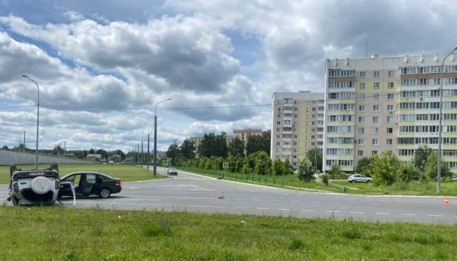 old 125144 В Саранске водитель иномарки угодил в больницу, нарушив ПДД