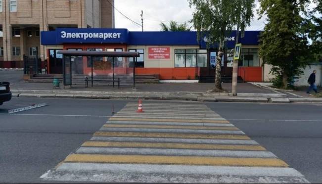 old 125237 В Саранске водитель снес пешехода на «зебре»