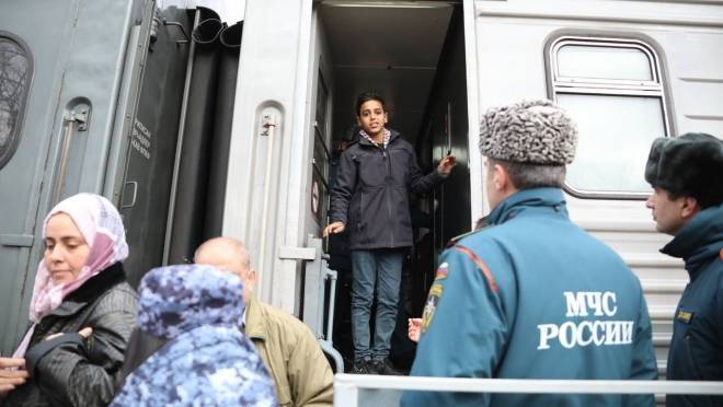 old 131109 Беженцы из сектора Газа рассказали, как ошеломляюще их приняли в Дагестане
