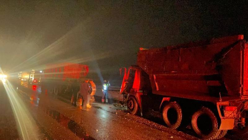 old 132031 В Ромодановском районе водитель КамАЗа влетел в «сородича»