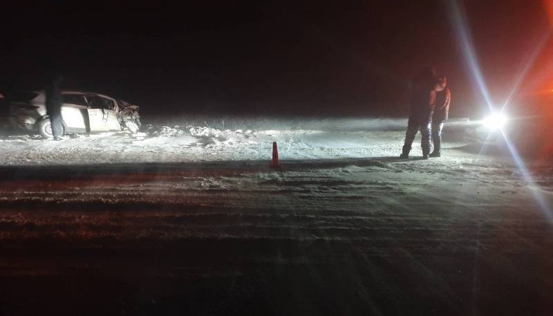 old 132480 В Лямбирском районе пять человек пострадали в лобовом ДТП