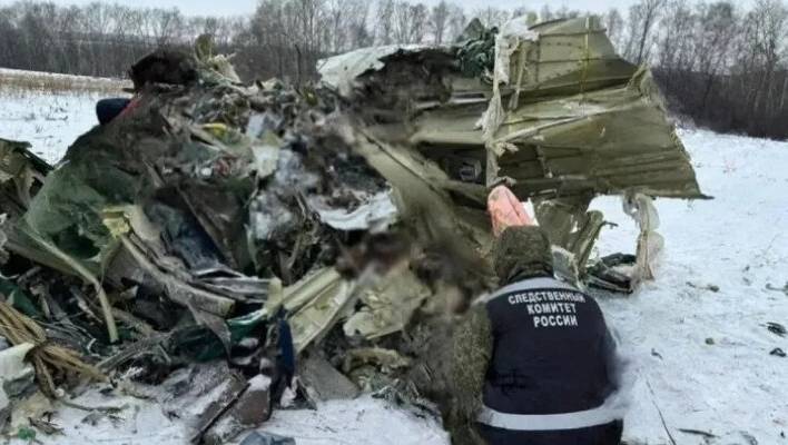 old 133050 В сети появилось видео последних секунд падения Ил-76 с украинскими пленными