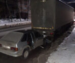 leninskiy 08.03.20242 800x600 1 e1710218350703 В Саранске 19-летняя водитель отметила 8 Марта, влетев в грузовик