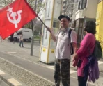 sovetskiy flag ПолБерлина вышло на улицы: немцы протестуют против участия Германии в войне с Россией