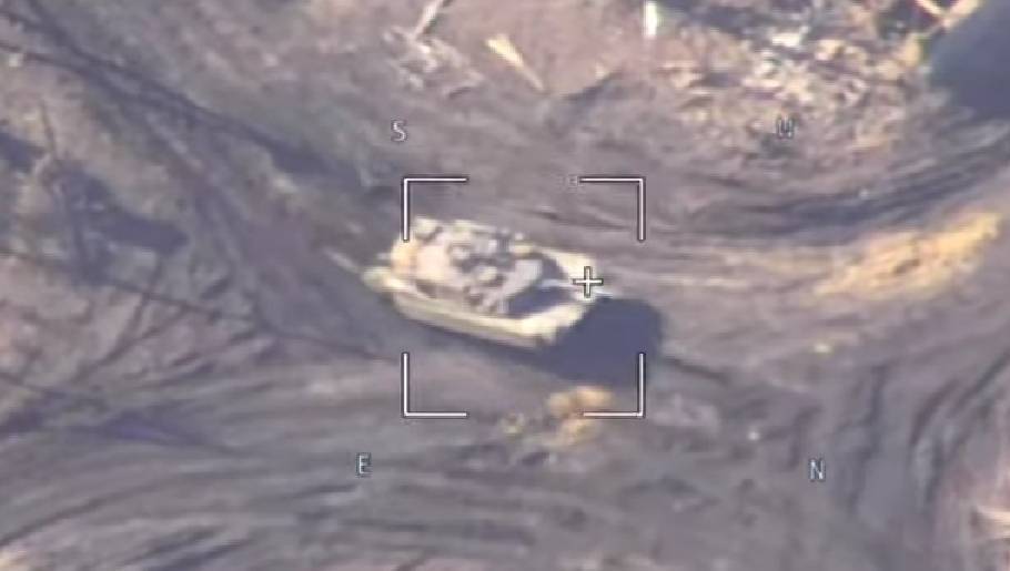 tank abrams Минобороны показало видео подрыва четвертого танка Abrams