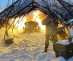 voyna zimoy pushka strelyaet 3 "Известия" рассказали, как отец и сын в ЛНР в артбатарее воюют