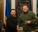 zelenskiy i zaluzhnyy На Украине Залужного обвинили в контрабанде оружия