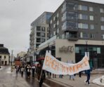 miting v finlyandii Жители Финляндии вышли на митинги, требуя открыть границы с Россией