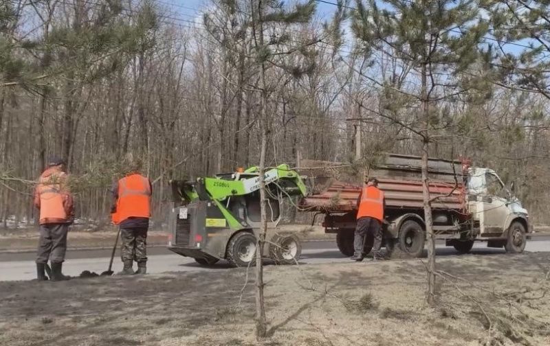 В Саранске коммунальщики наводят порядки